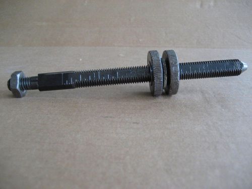 Rockwell drill press depth control rod