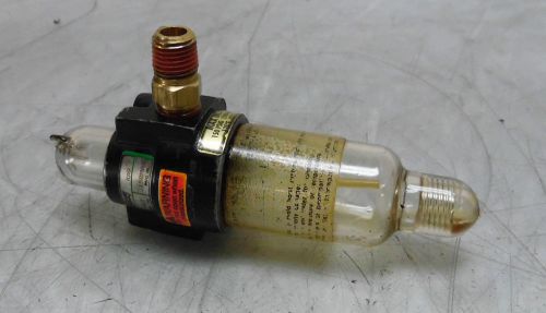 Speedaire Pneumatic Mini Lubricator, 1/4&#034; NPT, 150 psi, 2Z768B, Used, Warranty