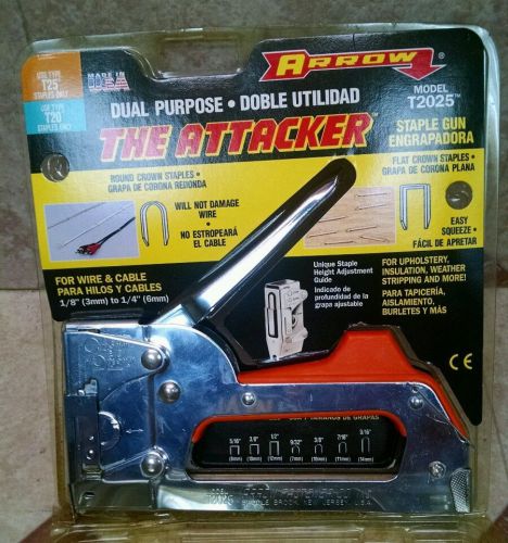 Staple Gun Fastener Arrow T2025 The Attacker. Dual Purpose. Free shipping! 41