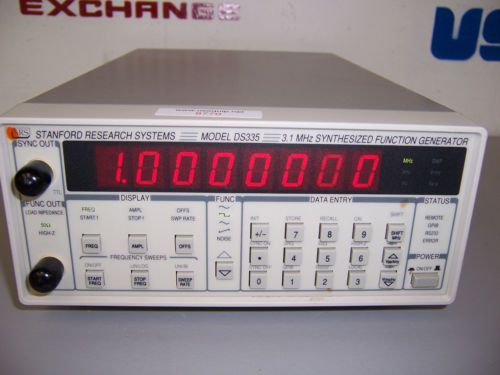 8770 STANFORD RESEARCH DS335 3.1 MHZ SYNTHESIZED FUNCTION GENERATOR