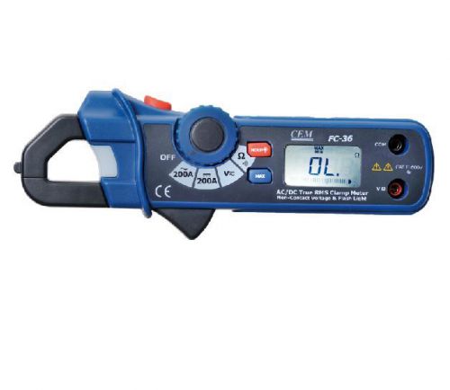 CEM FC-36 3 in 1 Mini AC DC Clamp Meter