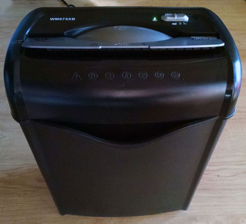 Aurora WM675XB 6 Sheet Crosscut Paper Shredder