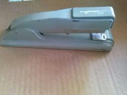 Vintage Art Deco Gray Swingline 27 Stapler, Mid Century Office Supplies