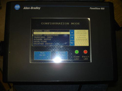 ALLEN BRADLEY 2711-T9C10 PANELVIEW 900 COLOR DEVICENET