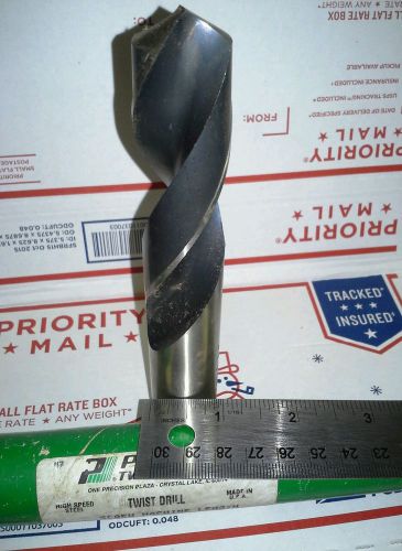 1&#034;  TWIST Drill Bit  PRECISION USA  Shank:1&#034; HSS R40 Stock no.40600 NOS, RATROD