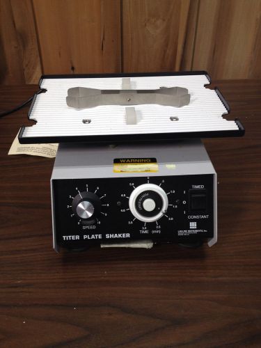 Barnstead/Lab-Line (Labline) Titer Plate Shaker, Model 4625, 40-1100 RPM, 120V