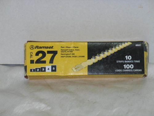 Ramset 4RS27 Power Level 4 Yellow .27 Cal. Shot Strip