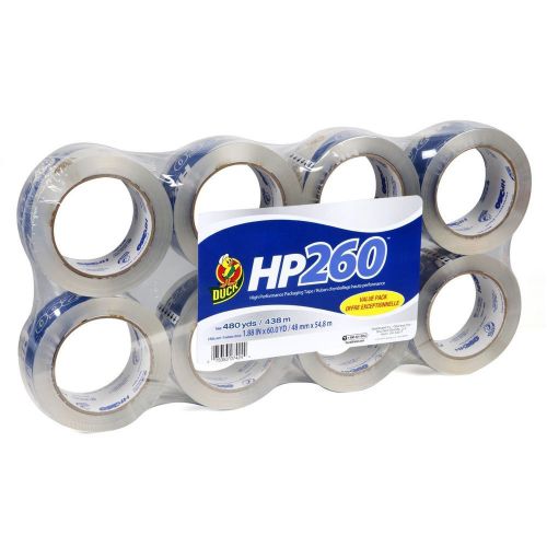 Duck Brand HP260 High Performance 3.1 Mil Packaging Tape 1.88-Inch x 60-Yard ...