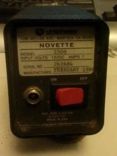 UNIPHASE NOVETTE HELIUM NEON GAS LASER MODEL 1508