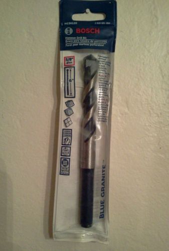 BOSCH hammer drill bit BLUE GRANITE 5/8&#034; diam. 6&#034; long