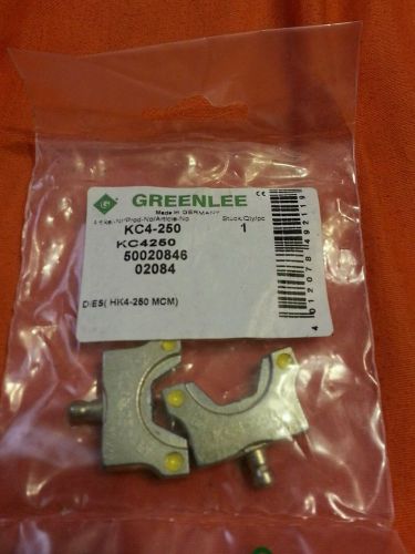 GREENLEE KC4-250 DIE SET,250 CU AWG For Gator