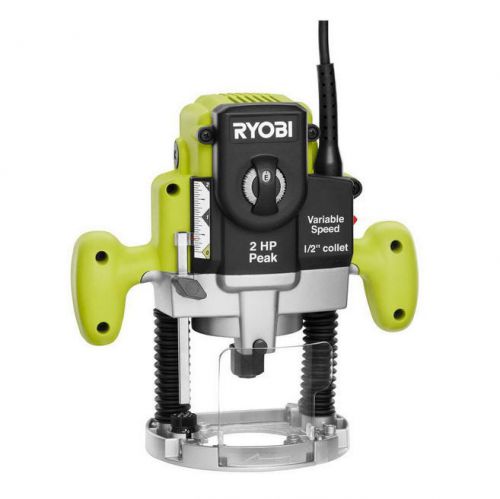 Ryobi 2 hp 10-amp motor plunge base router new free shipping for sale