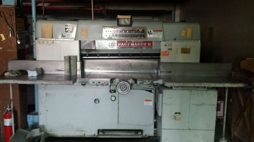 Lawson paper cutter. Polar, challenge, baum