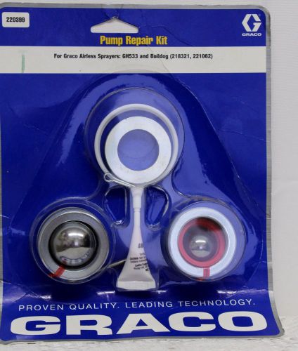 Graco 220399 Pump Repair Kit for Airless Sprayer:GH533 &amp; Bulldog New - Free Ship