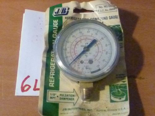 J/B 2 1/2&#034; BLUE REFRIG. GAUGE COMPOUND M2-250/ R22-12-502 NEW free ship