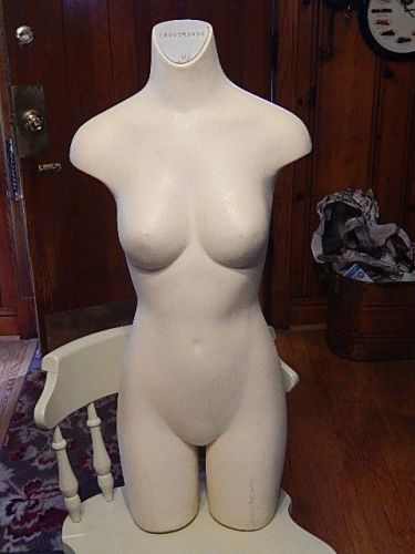 Vintage Female  Upper Torso Mannequin Crossroads