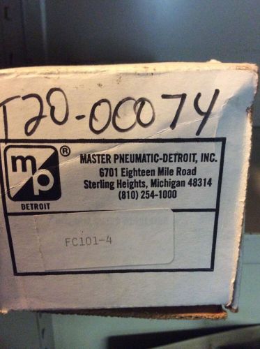 Master Pneumatic-Detroit FC101-4 Coalescent Filter 1/2 150 PSI 125F NIB