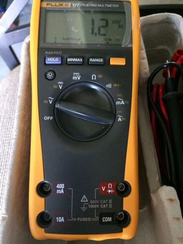 Fluke Model 177 True RMS Multimeter with Backlight