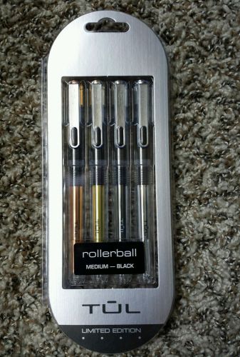 Tul Rollerball Metal Pen Limited Edition Rose Gold 0.7mm (Medium) Black Ink
