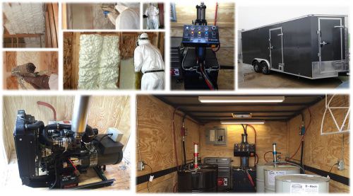 Spray Foam Rig. Lifetime Warranty! American Made Equipment. Diesel Package.