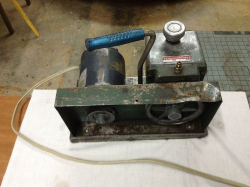 MARVAC SCIENTIFIC Model 1892 Serial 365 VACUUM PUMP with Emerson Motor