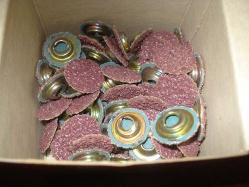 Standard abrasives quick change, ts socatt, a/o, qty 100, model 522101 |gm3| rl for sale