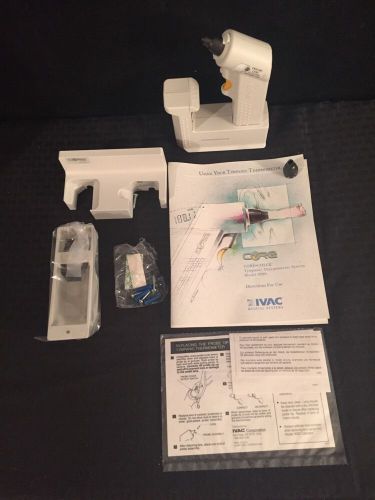 ALARIS Model 2090 Tympanic Thermometer w/Instructions &amp; Mounts 2090E See Desc.