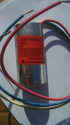 1 New, 1 used Advance L15001-H4 Lamp ignitors 3 wire