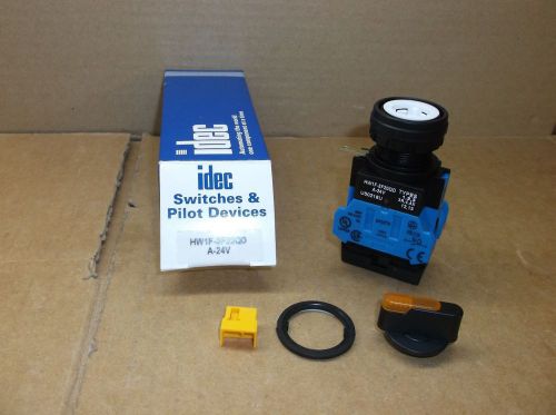 HW1F-3F20QD-A-24V IDEC NEW In Box Selector Switch PB HW1F3F20QDA24V