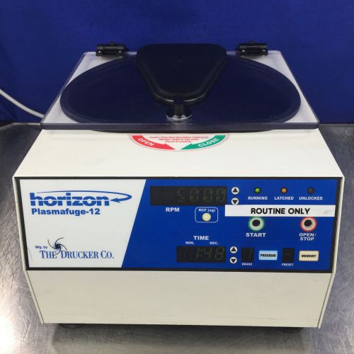 HORIZON PLASMAFUGE 12 DRUCKER MODEL 853VES Tested works great!