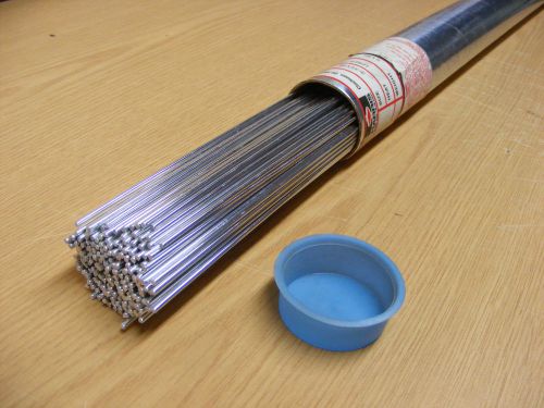 5 POUNDS OF HARRIS ER4043 ALUMINUM TIG WELDING FILLER ROD 3/32&#034; BY 36&#034;