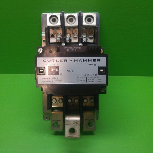 Cutler hammer contact kit c832ln1 ser c1 350a a amp 120v/60hz 110v/50hz c32l-3 for sale