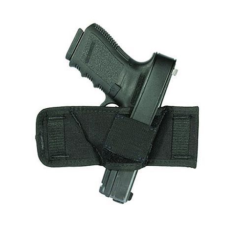 Blackhawk 40CS00BK Black Compact Belt Slide Gun Holster Fits Most Revolvers