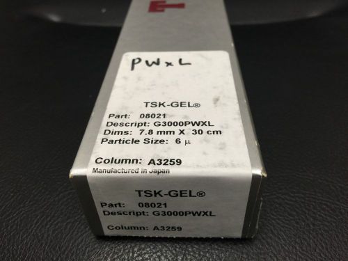 Tosoh HPLC 08021 TSKgel G3000PWxl, 7.8mm ID X 30cm, 6um,