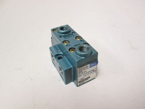 MAC 911B-RA Pneumatic Solenoid Pilot Operated Spring Return 25-150PSI 1/8&#034; NPTF