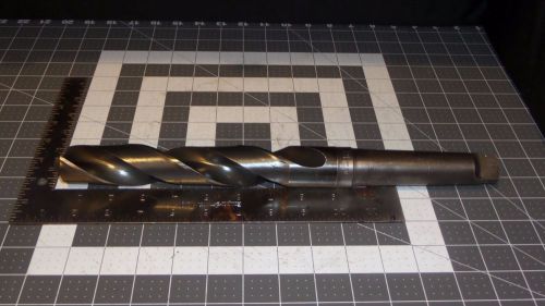 Morse 1-23/64&#034; Drill Bit 4MT, 4 Morse Taper 14&#034; OAL  ((#3820))