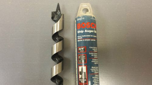 BRAND NEW Bosch 3/4&#034; x 15&#034; x 17&#034; Ship Auger Drill Bit