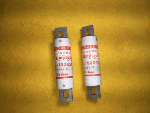 Gould Shawmut Amptrap A70QS35 35 amp type 4 fuse