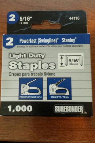 5/16&#034; Swingline 101 Staplegun Staples