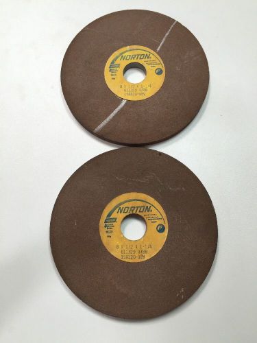 Norton Grinding Wheels 8x1/2x1-1/4 LOT of 2 - 120 Grit