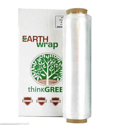 (12 rolls) hand stretch wrap shrink film pre-stretch 13&#034; x 2000&#039; 8.5 micron for sale