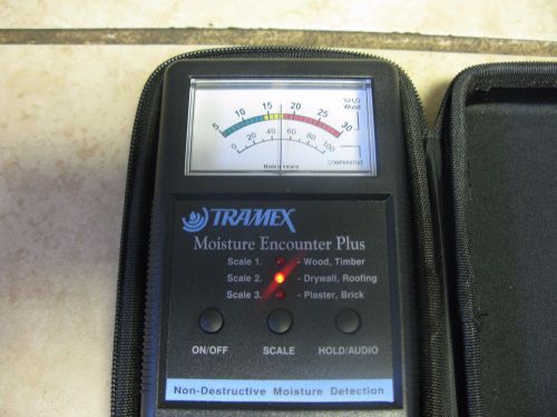 Tramex Moisture Encounter Plus MEP Non-Destructive Moisture Detection Meter