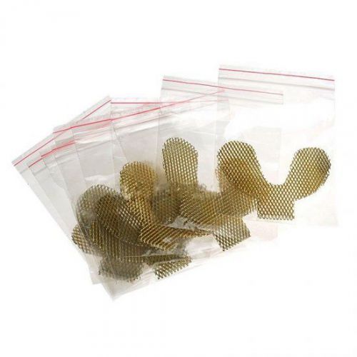 10PCS Dental Metal net Strengthen Dental Impression Trays for Lower teeth