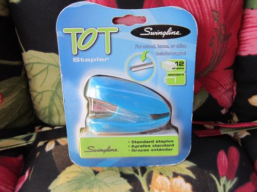 Swingline TOT stapler #79141- mini blue stapler- portable stapler  NIP