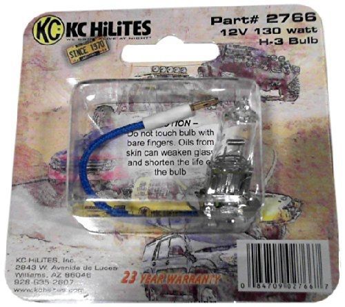 Kc hilites 2766 130w h3 halogen bulb for sale