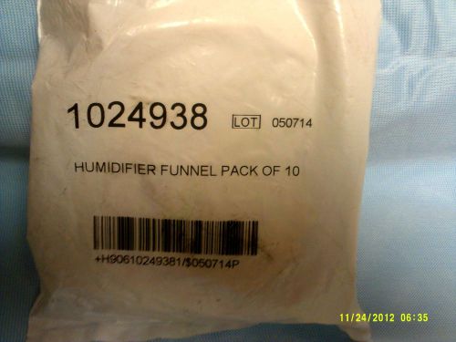 RESPIRONICS REPLACEMENT PART  HUMIDIFIER FUNNEL  PACK OF 10     # 1024938