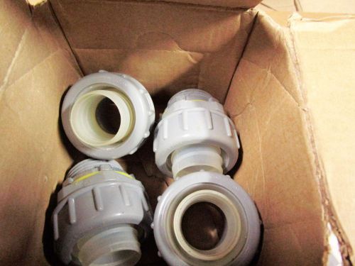 CONNECTORS (NEW)   straight PVC Liquid-tight  NMLT100  ,BX of 5,Arlington Ind.