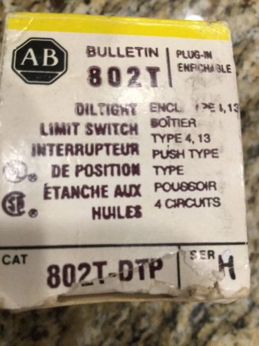 Allen bradley limit switch top turret roller type for sale