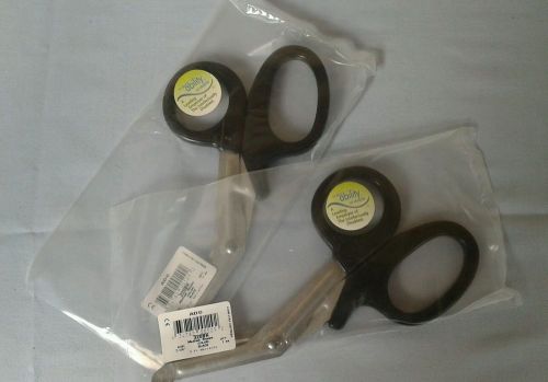 BLACK EMT UTILITY PARAMEDIC BANDAGE SHEARS SCISSORS EMS 7.5&#034; MEDICAL - Two Pack