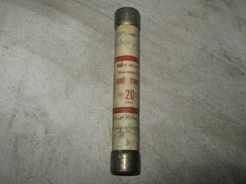 (Q4-4) 1 FERRAZ SHAWMUT OTS-20 FUSE